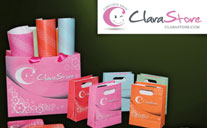 ClaraStore Logo & Packging