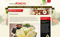 Korean Kimchi Website